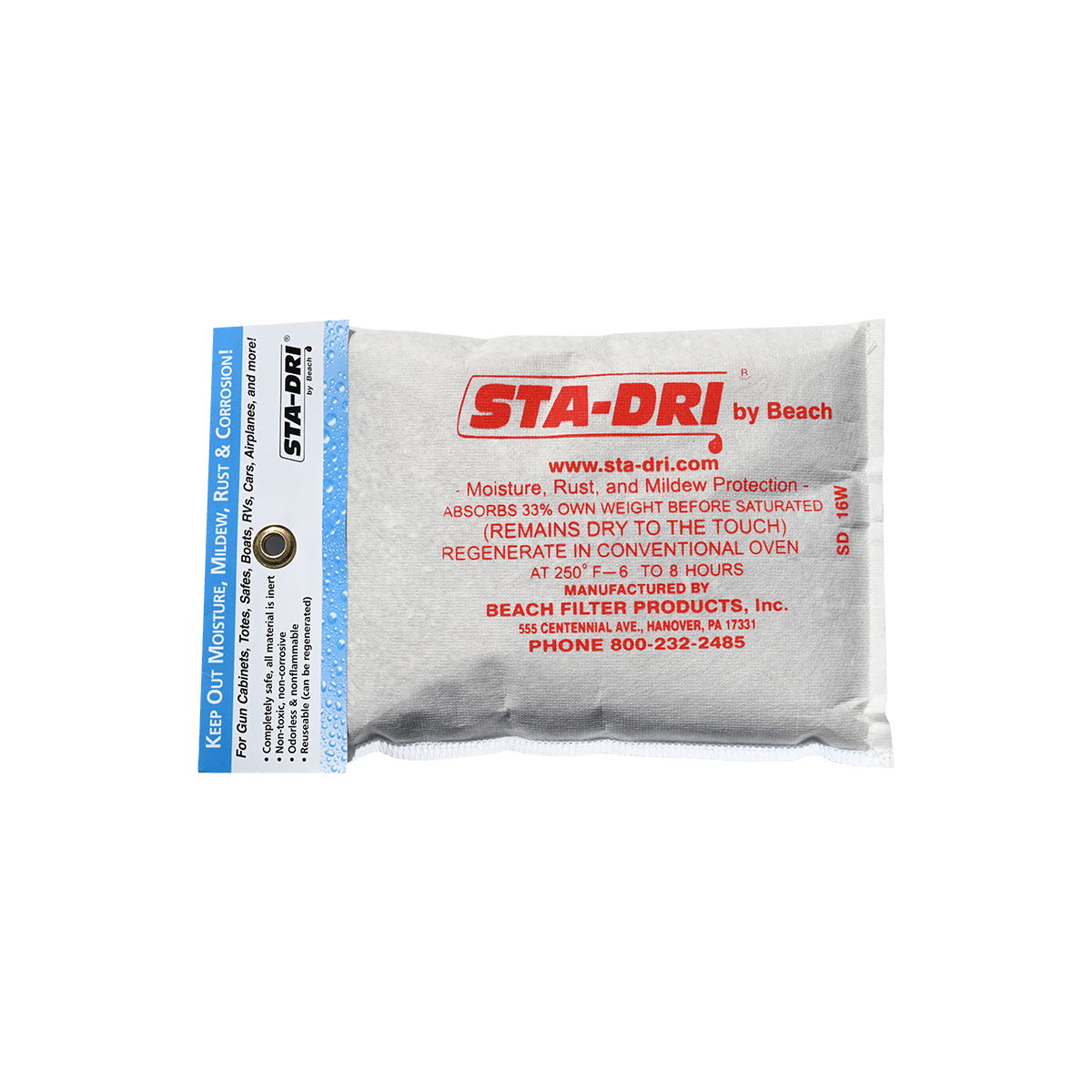 16 ounce Sta-Dri Desiccant Pack