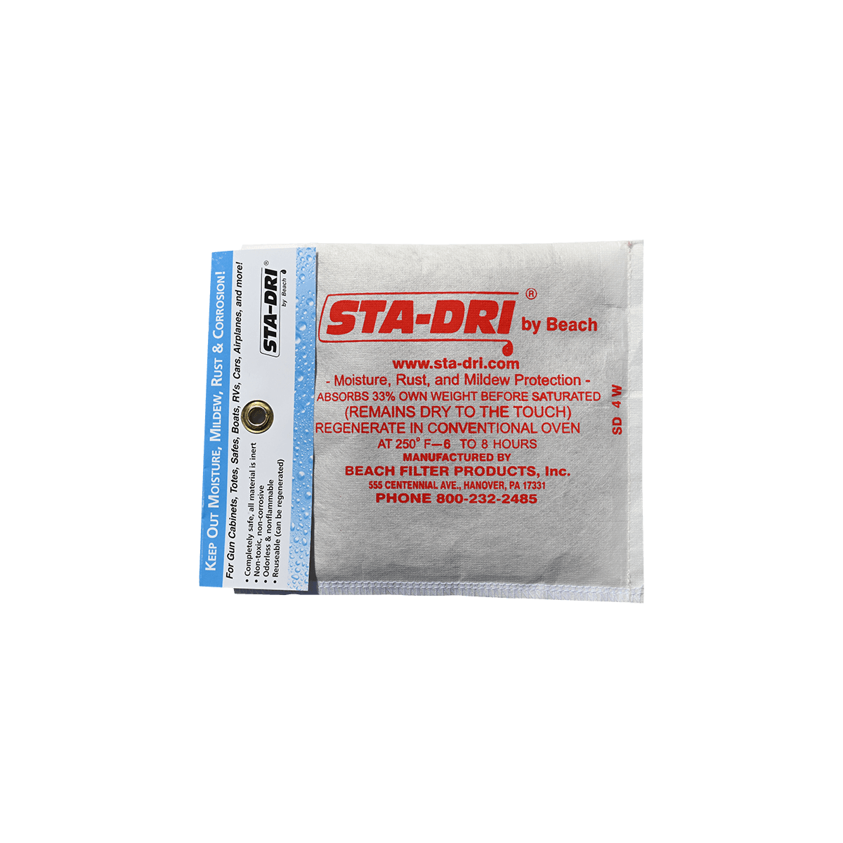 4 Ounce Desiccant Pack - Mini