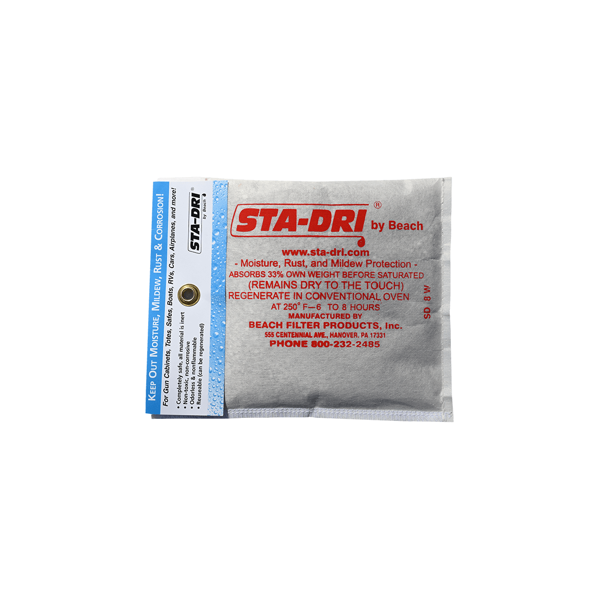 8 ounce Sta-dri Desiccant Pack